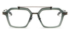 Akoni® Akari AF AKO Akari AF 413C 51 - Matte Crystal Blue/Matte Antique Silver Eyeglasses