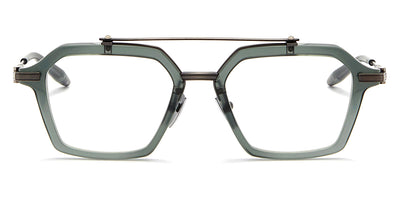Akoni® Akari AF AKO Akari AF 413C 51 - Matte Crystal Blue/Matte Antique Silver Eyeglasses