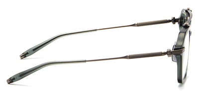 Akoni® Akari AF AKO Akari AF 413C 51 - Matte Crystal Blue/Matte Antique Silver Eyeglasses