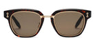 Akoni® Apollo AF AKO Apollo AF 518B 51 - Havana/Brushed 12k Gold/Machine Silver / Dark Brown Sunglasses
