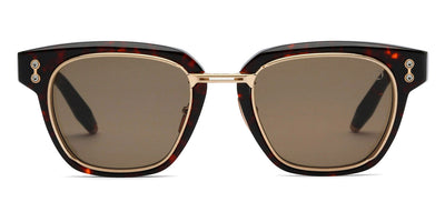 Akoni® Apollo AF AKO Apollo AF 518B 51 - Havana/Brushed 12k Gold/Machine Silver / Dark Brown Sunglasses