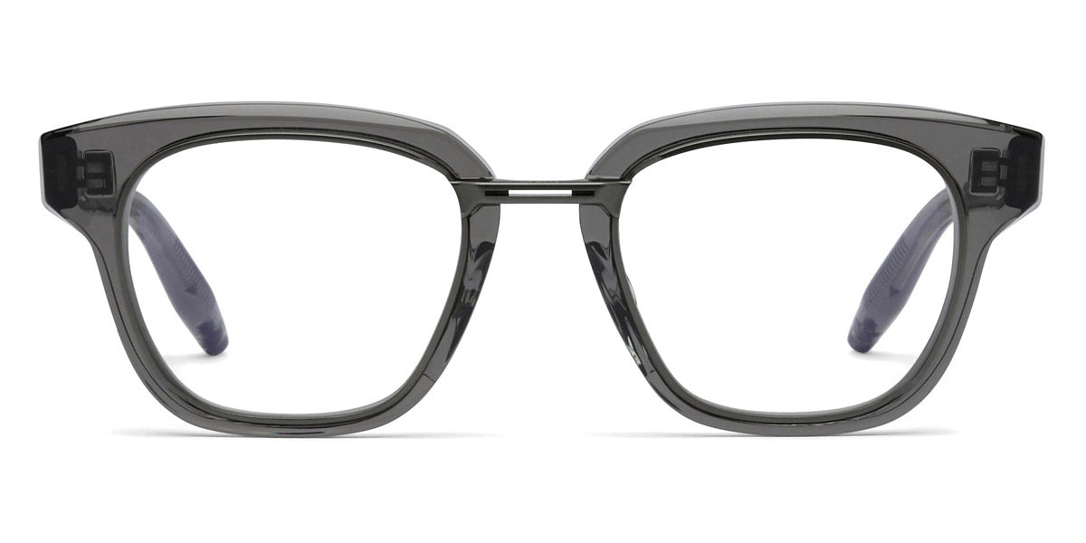 Akoni® Apollo Rx AKO Apollo Rx 518D 49 - Crystal Gray/Black Iron/Machine Silver Eyeglasses