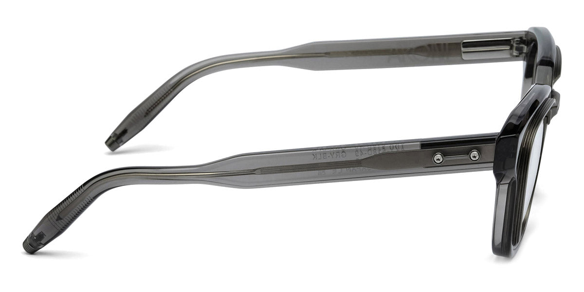 Akoni® Apollo Rx AKO Apollo Rx 518D 49 - Crystal Gray/Black Iron/Machine Silver Eyeglasses