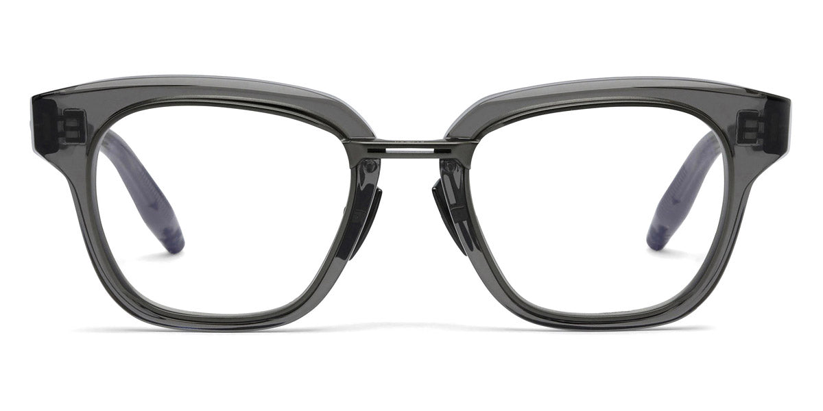 Akoni® Apollo Rx AF AKO Apollo Rx AF 518D 49 - Crystal Gray/Black Iron/Machine Silver Eyeglasses