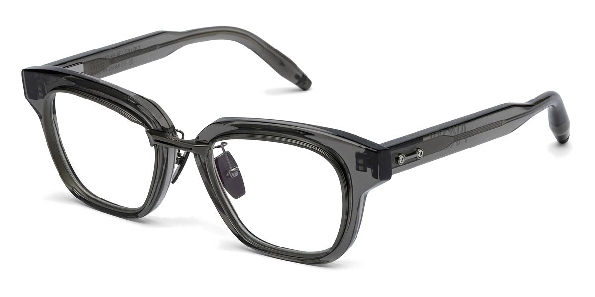 Akoni® Apollo Rx AF AKO Apollo Rx AF 518D 49 - Crystal Gray/Black Iron/Machine Silver Eyeglasses