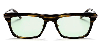 Akoni® Arc AF AKO Arc AF 402B 54 - Dark Tortoise/Antique White Gold / Light Olive Eyeglasses