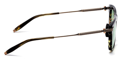 Akoni® Arc AF AKO Arc AF 402B 54 - Dark Tortoise/Antique White Gold / Light Olive Eyeglasses