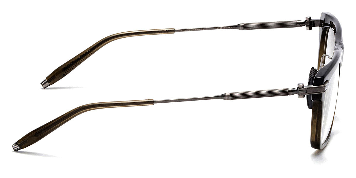 Akoni® Arc AF AKO Arc AF 402C 54 - Olive/Antique Silver Eyeglasses