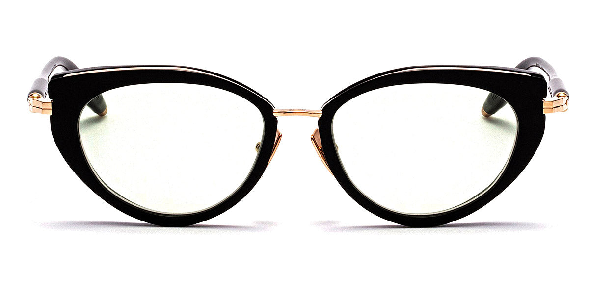 Akoni® Athena Rx AF AKO Athena Rx AF 408A 51 - Black/White Gold / Light Olive Eyeglasses