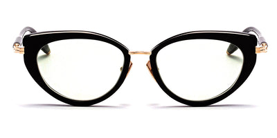 Akoni® Athena Rx AF AKO Athena Rx AF 408A 51 - Black/White Gold / Light Olive Eyeglasses