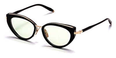 Akoni® Athena Rx AF AKO Athena Rx AF 408A 51 - Black/White Gold / Light Olive Eyeglasses