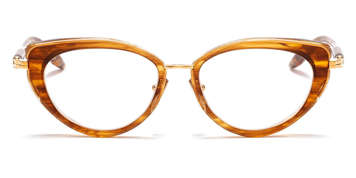 Akoni® Athena Rx AF AKO Athena Rx AF 408B 51 - Sand Swirl/Gold Eyeglasses