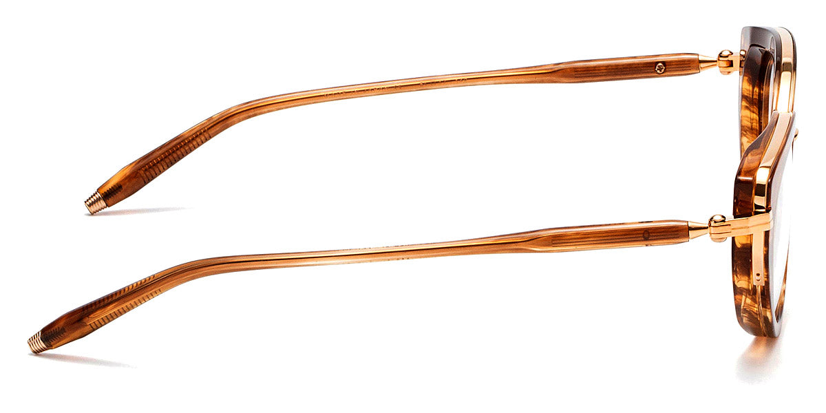 Akoni® Athena Rx AF AKO Athena Rx AF 408B 51 - Sand Swirl/Gold Eyeglasses