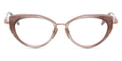 Akoni® Athena Rx AF AKO Athena Rx AF 408C 51 - Nude and Gray Swirl/Rose Gold Eyeglasses
