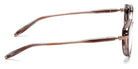 Akoni® Athena Rx AF AKO Athena Rx AF 408C 51 - Nude and Gray Swirl/Rose Gold Eyeglasses