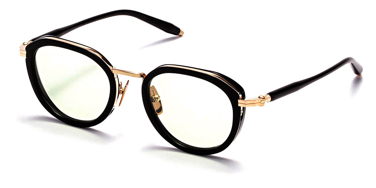 Akoni® Camera AF AKO Camera AF 409A 49 - Black/White Gold / Light Olive Eyeglasses