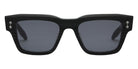 Akoni® Columba - 50 AKO Columba - 50 100F 50 - Scraped Matte Black/Black Rhodium with Machine Silver / Dark Gray AR Sunglasses