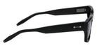 Akoni® Columba - 50 AKO Columba - 50 100F 50 - Scraped Matte Black/Black Rhodium with Machine Silver / Dark Gray AR Sunglasses