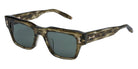 Akoni® Columba - 50 AKO Columba - 50 100G 50 - Green Swirl/12k Gold with Machine Silver / Smoke Green AR Sunglasses