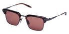 Akoni® Euclid AKO Euclid 526C 51 - Brushed Pewter/Dark Havana / Mars Sunglasses