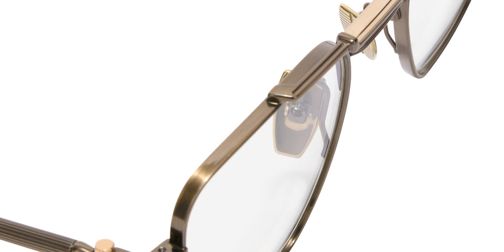 AKONI® Europa Rx AKO Europa Rx 200G 50 - Antique Gold Eyeglasses