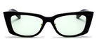 Akoni® Gamma AF AKO Gamma AF 406A 52 - Solid Black / Light Olive Eyeglasses