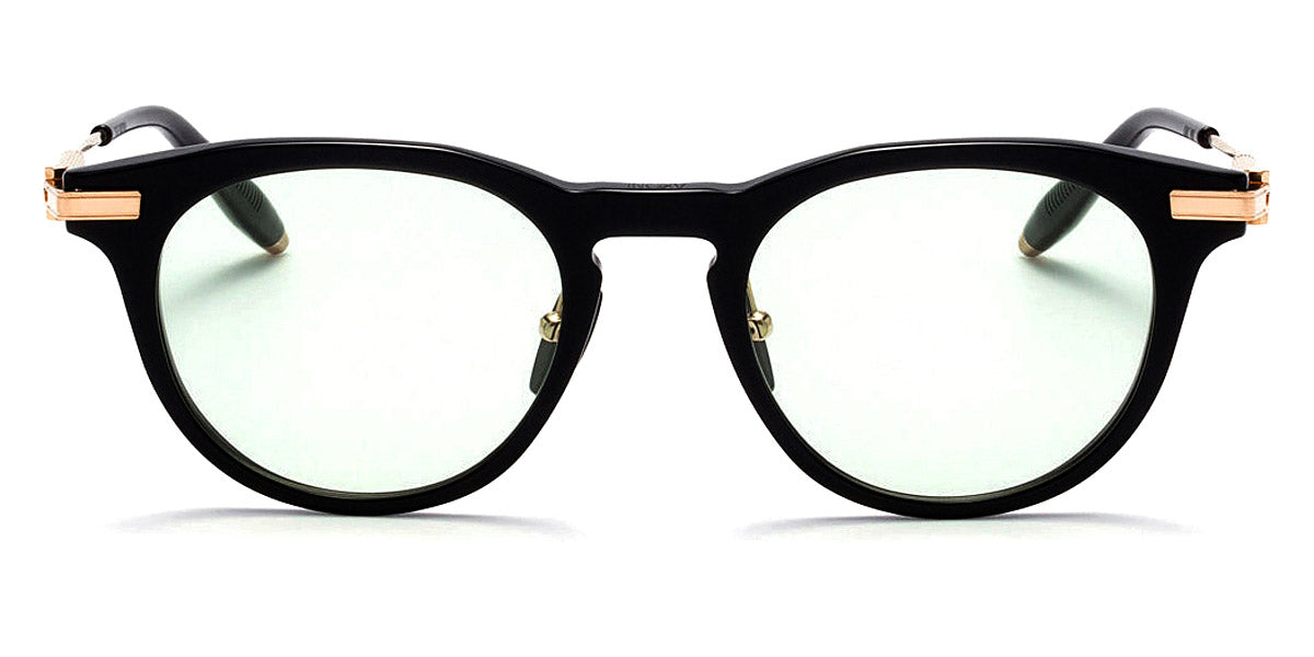 Akoni® Gemini AF AKO Gemini AF 401A 48 - Dark Crystal Gray/Brushed White Gold / Light Olive Eyeglasses