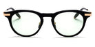 Akoni® Gemini AF AKO Gemini AF 401A 48 - Dark Crystal Gray/Brushed White Gold / Light Olive Eyeglasses