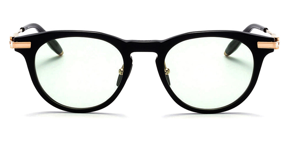 Akoni® Gemini AF AKO Gemini AF 401A 48 - Dark Crystal Gray/Brushed White Gold / Light Olive Eyeglasses
