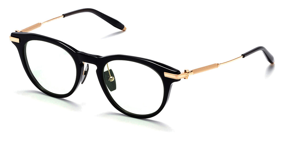 Akoni® Gemini AF AKO Gemini AF 401A 48 - Dark Crystal Gray/Brushed White Gold / Light Olive Eyeglasses