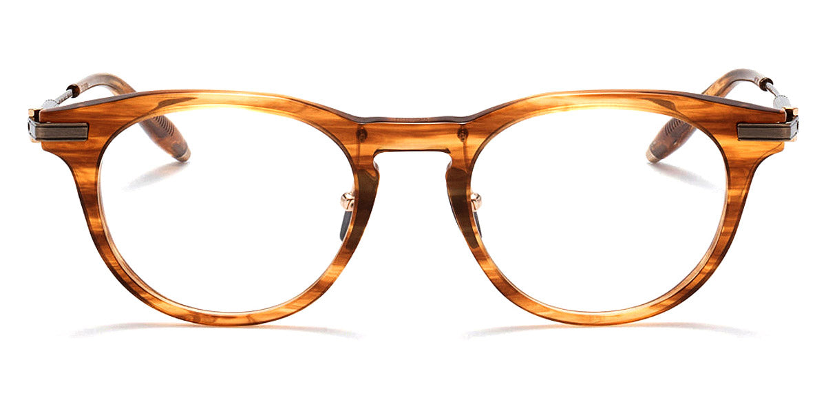 Akoni® Gemini AF AKO Gemini AF 401C 48 - Sand Swirl/Antiqued White Gold / Light Olive Eyeglasses