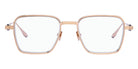 Akoni® Giano AKO Giano 529A 50 - Brushed 12k Gold with Silver Eyeglasses