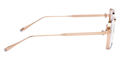 Akoni® Giano AKO Giano 529A 50 - Brushed 12k Gold with Silver Eyeglasses