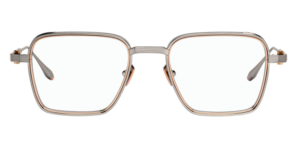 Akoni® Giano AKO Giano 529B 50 - Antique Silver with 12k Gold Eyeglasses