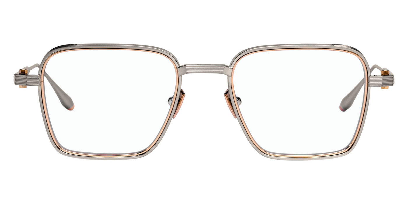 Akoni® Giano AKO Giano 529B 50 - Antique Silver with 12k Gold Eyeglasses