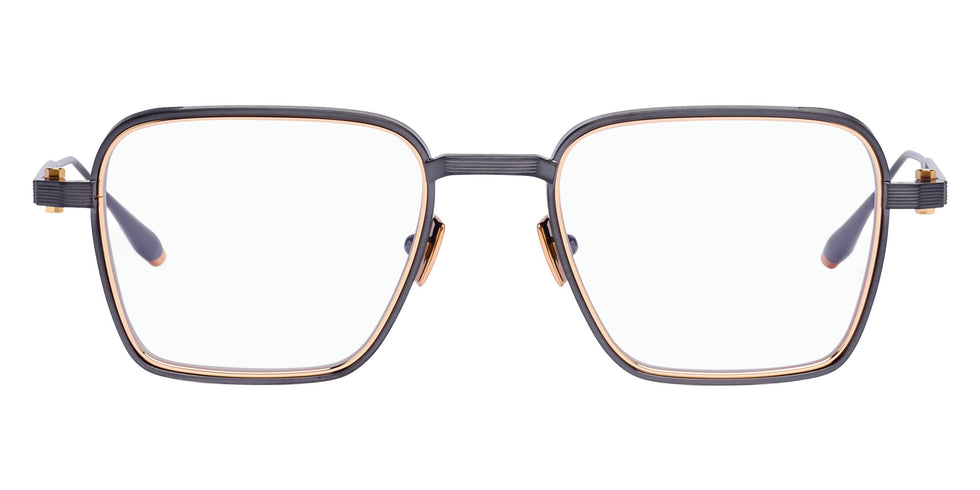 Akoni® Giano AKO Giano 529C 50 - Black with 12k Gold Eyeglasses