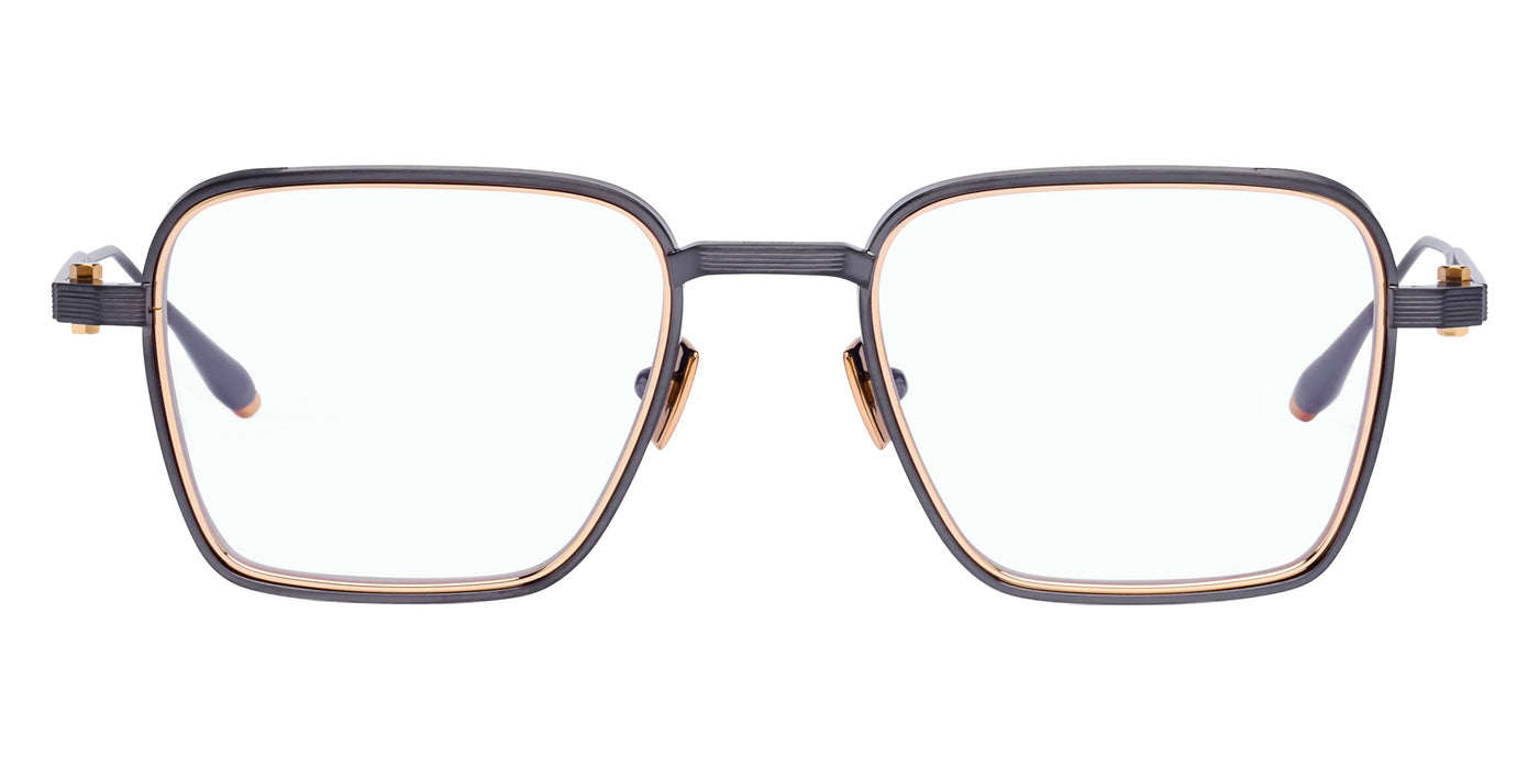 Akoni® Giano AKO Giano 529C 50 - Black with 12k Gold Eyeglasses