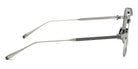 Akoni® Helios AKO Helios 521B 57 - Brushed Silver/Black Rhodium/Black Enamel / Dark Gray AR Sunglasses