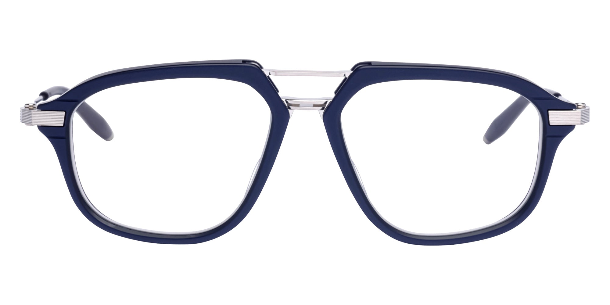 Akoni® Iras AKO Iras 524C 56 - Blue/Brushed Palladium Eyeglasses