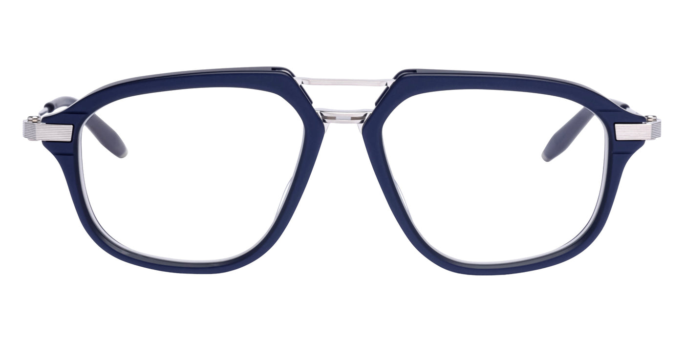 Akoni® Iras AKO Iras 524C 56 - Blue/Brushed Palladium Eyeglasses