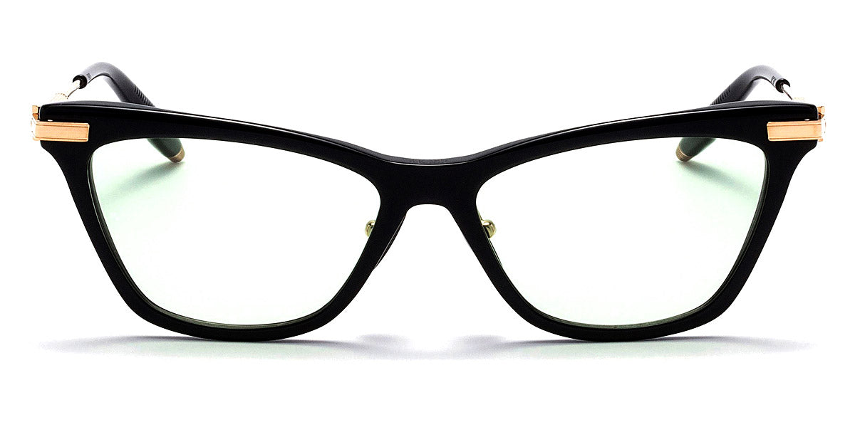 Akoni® Iris AF AKO Iris AF 404A 54 - Dark Crystal Gray/Brushed White Gold / Light Olive Eyeglasses