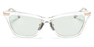 Akoni® Iris AF AKO Iris AF 404C 54 - Crystal Clear/White Gold / Light Olive Eyeglasses
