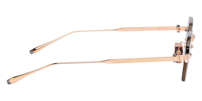 Akoni® Juno-One AKO Juno-One 308E 47 - 12k Gold w/Black Palladium / Dark Blue to Yellow Sunglasses