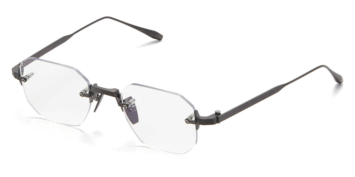 Akoni® Juno-One Rx AKO Juno-One Rx 308A 47 - Black Iron Eyeglasses