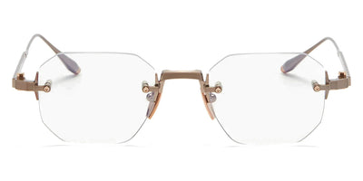 Akoni® Juno-One Rx AKO Juno-One Rx 308B 47 - Antiqued White Gold Eyeglasses