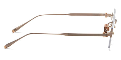 Akoni® Juno-One Rx AKO Juno-One Rx 308B 47 - Antiqued White Gold Eyeglasses