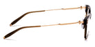 Akoni® Kepler AF AKO Kepler AF 407C 49 - Olive/Brushed White Gold Eyeglasses