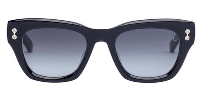 Akoni® Nebula AKO Nebula 527A 50 - Crystal Black/12k Gold / Dark Gray to Light Gray Sunglasses