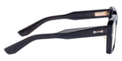 Akoni® Pegasus AF AKO Pegasus AF 528A 54 - Crystal Black/12k Gold Eyeglasses