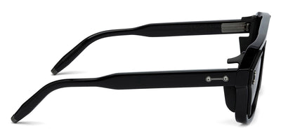 Akoni® Phoenix AKO Phoenix 517B 55 - Black/ Matte Black/Black Rhodium / Deep Emerald Green AR Sunglasses